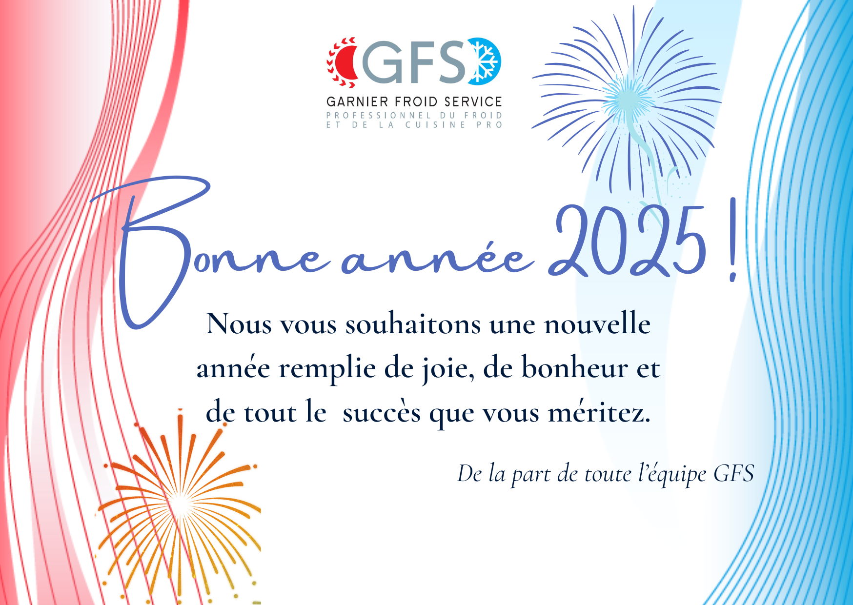 Meilleurs vœux 2025 !