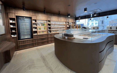 Réalisation : magasin Chocolaterie Chappaz à Saint-Laurent-du-Pont.